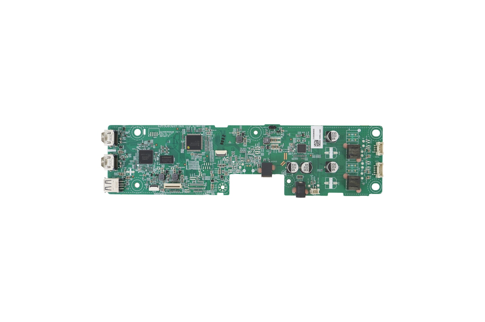 Vista frontal de Placa Principal Soundbar LG SN4 EBR31754802 EBR31754802